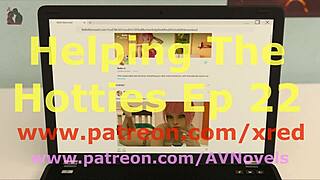 i help the hotties in this anime game