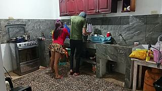 perverted neighbor shows off that huge kinky ass daily