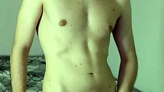 Amateur Masturbates To Orgasm And Cums On Webcam In Bedroom.