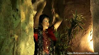dreamy indian beauty seduces with pure teasing dance moves