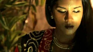 dreamy indian beauty seduces with pure teasing dance moves