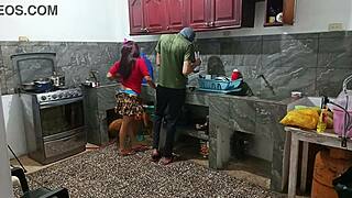 perverted neighbor shows off that huge kinky ass daily