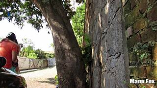 fodendo na rua com tudo