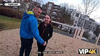 VIP4K Athlete Sakura Hell Screws Stranger in Car Before Boyfriend