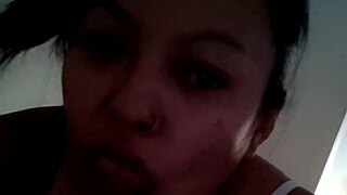 Real homemade teen deepthroats cock in amateur cum scene