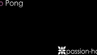 Hey Jenna Jay, wanna turn this pong game into naughty fun?