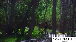 Wicked - Hot Nymphs Devour Pussy and Take Hard Double Fucking