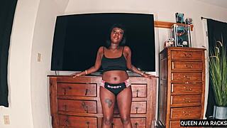 Luna enjoys a relaxing doggystyle session with a big cock