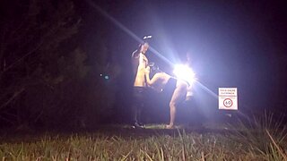 Met Two Fans at Club, Got Wet, Fucked Outdoors