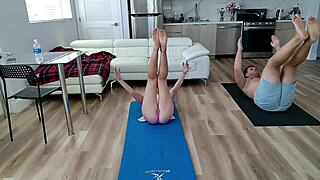 Blonde California Milf Shows Flexibility in Sexy Amateur Play