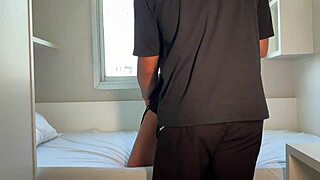 Young neighbor's wet narrow ass fisted hard