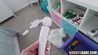 A father-in-law's sexual experience with a cosplaying step-daughter