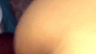 Enormous Natural Tits on This Skinny Slut Taking Hard Anal