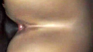 Enormous Natural Tits on This Skinny Slut Taking Hard Anal