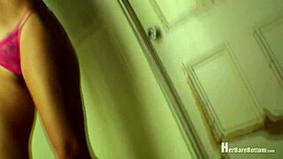 Tarynn Strips And Spreads Pussy In Wild Flower Power Dance