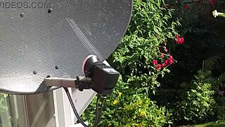 Sexy neighbor with big tits 😍