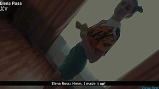 Intense Step Sister Workout! Petite Elena Ross Gives Hardcore Handjob and Blowjob with Cum in Mouth in Trailer.