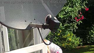 Sexy neighbor with big tits 😍