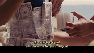 Blonde Milf Kisses Brunette In Missionary Position