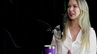 Beautiful blonde teen enjoys anal sex and squirting orgasms