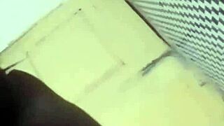 Dirty Slutty Maid Pees Indoors In Thong Lingerie