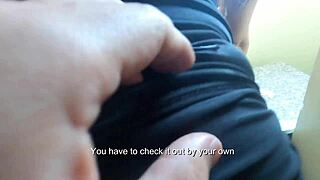 milf's ass full of cum cleaned by stepson