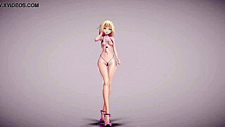 Micro Bikini Skirt in Mmd R18 Apple Pie Feels So Hot
