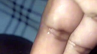 black wet pussy feels so good masturbating alone