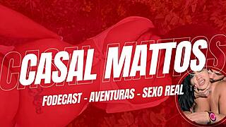 Ninfeta Joins Couple Mattos for Real Hot Menage Action