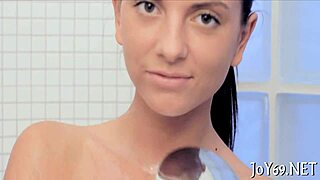 Sweet Teen Honey Picks Up A Dildo For Her Tight Wet Solo Play