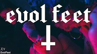 Lick my soles and make me horny with tickles