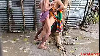 damn, outdoor bengali boudi gets slammed hard in ranch assfucking