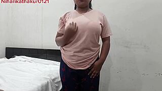 Desi Indian Niharika Shows Big Boobs and Tight Pussy