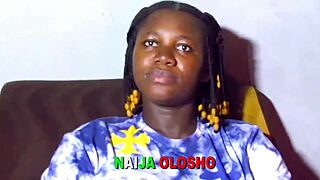 sarah from naija spreads wide for intense pussylicking at casting.