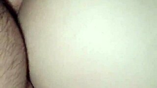 latina wife gets creampie in pussy and ass