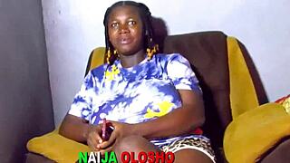 sarah from naija spreads wide for intense pussylicking at casting.