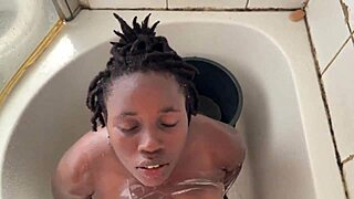 ebony bisexual lesbians threesome with big black dick