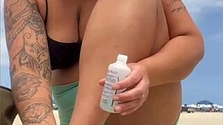 Hey, this kid didn’t even touch me and already wants a friend to join us on the beach!