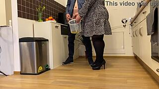 Gorgeous Mother-in-Law Sucks Me with Pure Desire