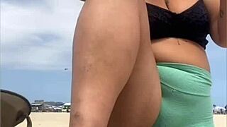 Hey, this kid didn’t even touch me and already wants a friend to join us on the beach!