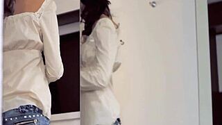 Classy Teen Teases with Softcore Toy Play Now!