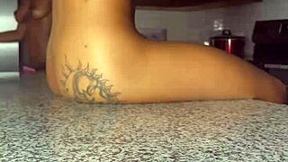 ebony lesbian renity love enjoys strap on play with majesty nasty