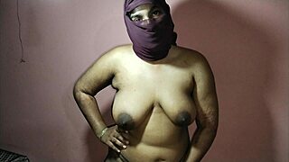 Stepmom gives stepson a hot back massage.