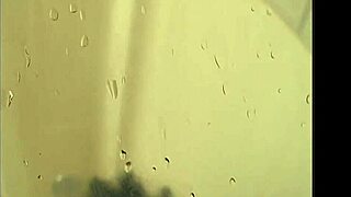 island hottie from trinidad feels passionate in shower blowjob