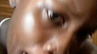 amateur blowjob queen taking monster cumloads facially