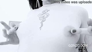 Deborah Lapiedra’s First Rough Airtight DP in Gonzo SZ2681