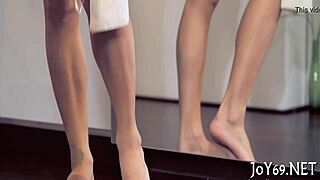 Classy Teen Teases with Softcore Toy Play Now!