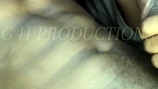 Sloppy handjob leaves everything cum covered