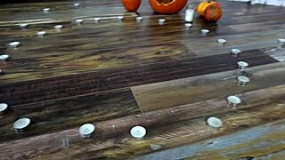 halloween night hot sex with a horny redhead witch