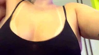 Residents Stare at My Wet Pussy in the Gym!